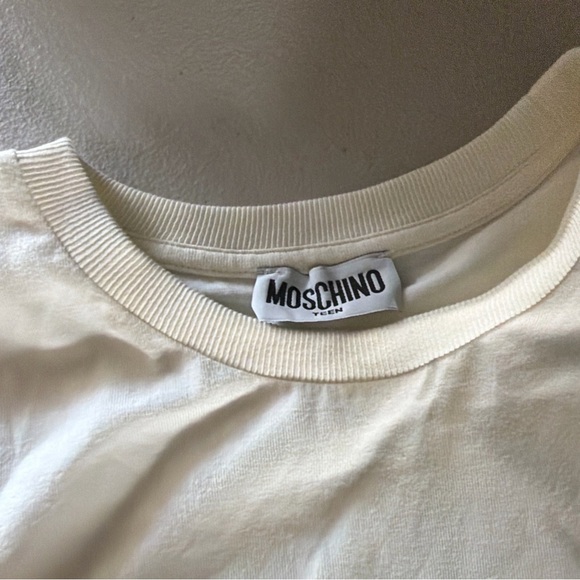 Moschino White and Black Kids Matching Set size 10 - Picture 3 of 8